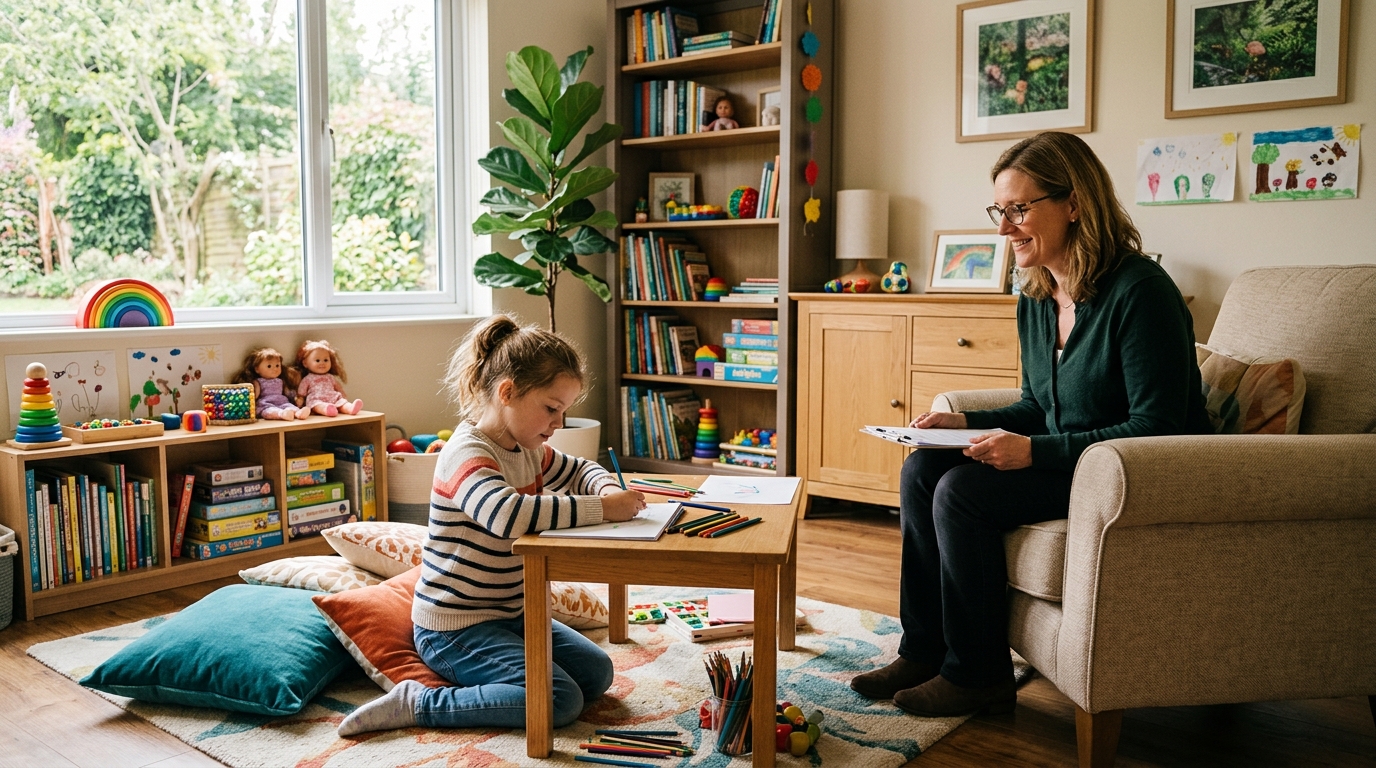 Kinderpsychologin Sitzung München